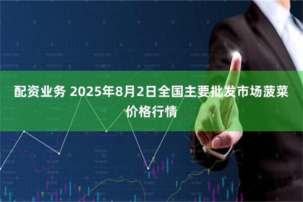 配资业务 2025年8月2日全国主要批发市场菠菜价格行情